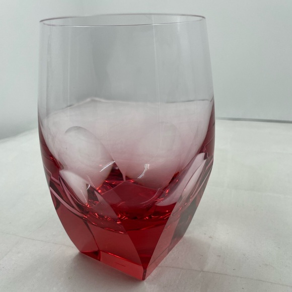 Moser Bar Highball Double Old Fashion Handblown Glassware - Picture 11 of 15